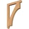 Ekena Millwork Westlake Arts & Crafts Smooth Bracket, Western Red Cedar, 3 1/2"W x 32"D x 44"H BKT04X32X44WTL03SWR - alternate 1